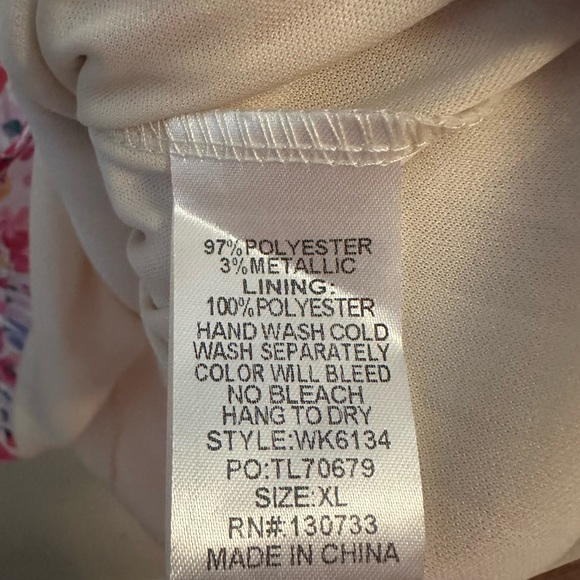 Umgee Multicolor Floral Dress - Picture 5 of 5